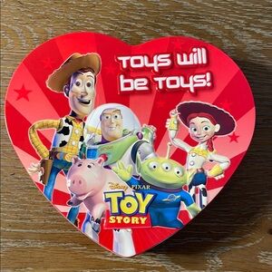Disney Pixar Toy Story Heart-Shaped Chocolate Tin